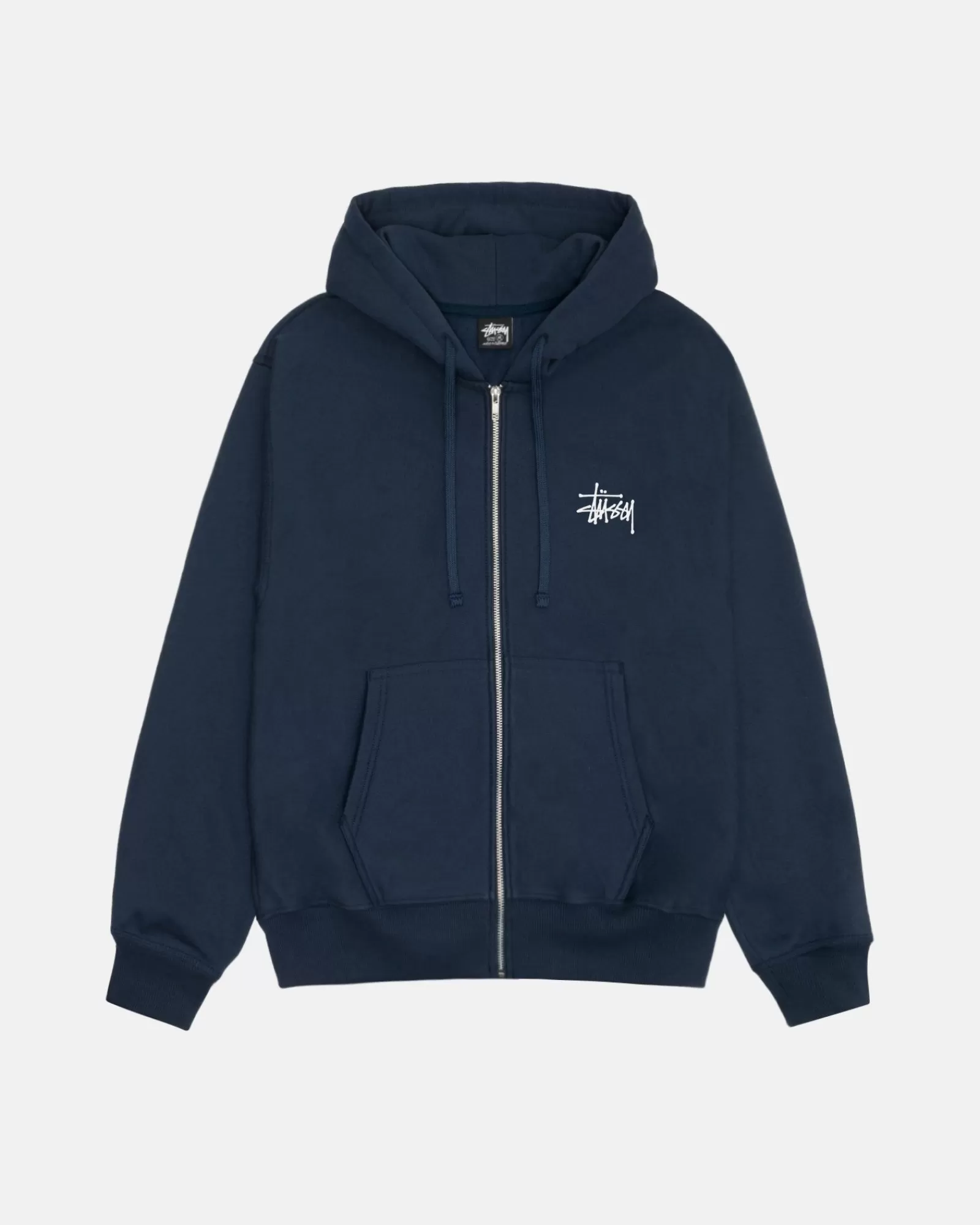 Stüssy Basic Stussy Zip Hoodie Best Sale