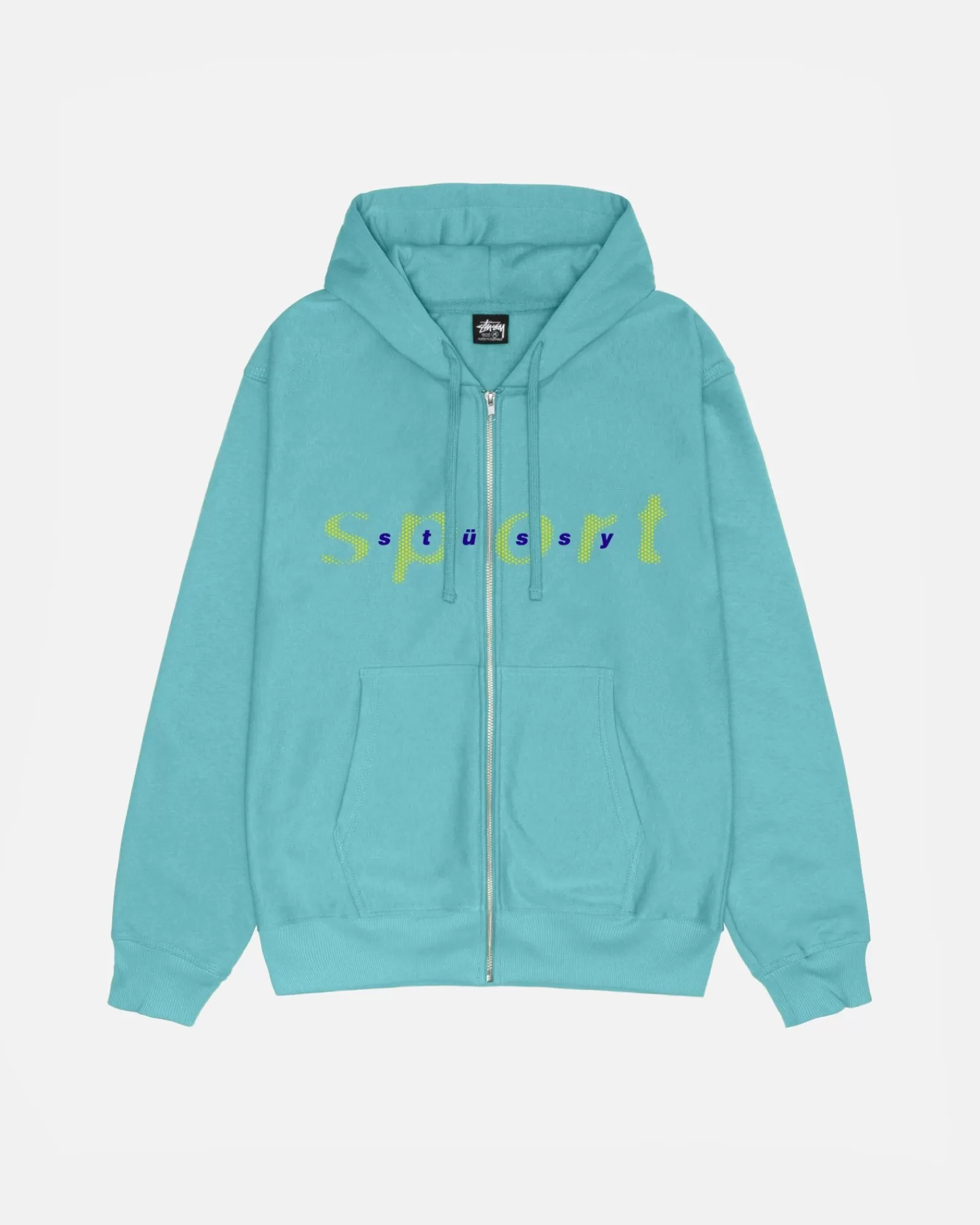 Stüssy Dot Sport Zip Hoodie Cheap