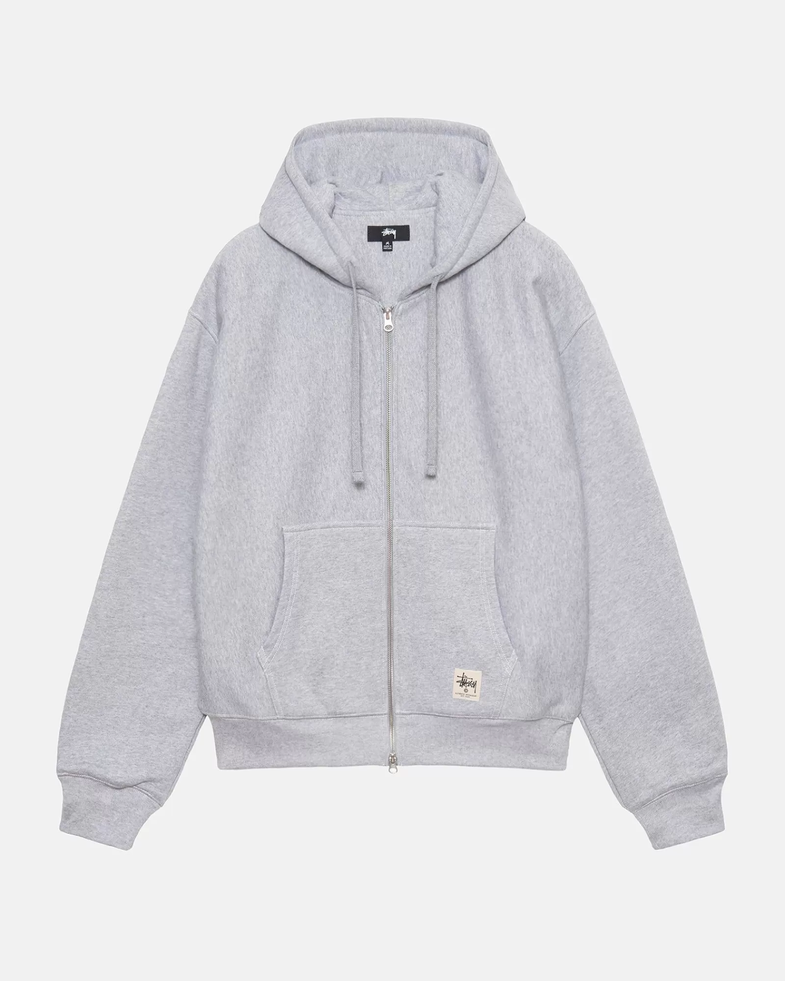 Stüssy Double Face Label Zip Hoodie Best