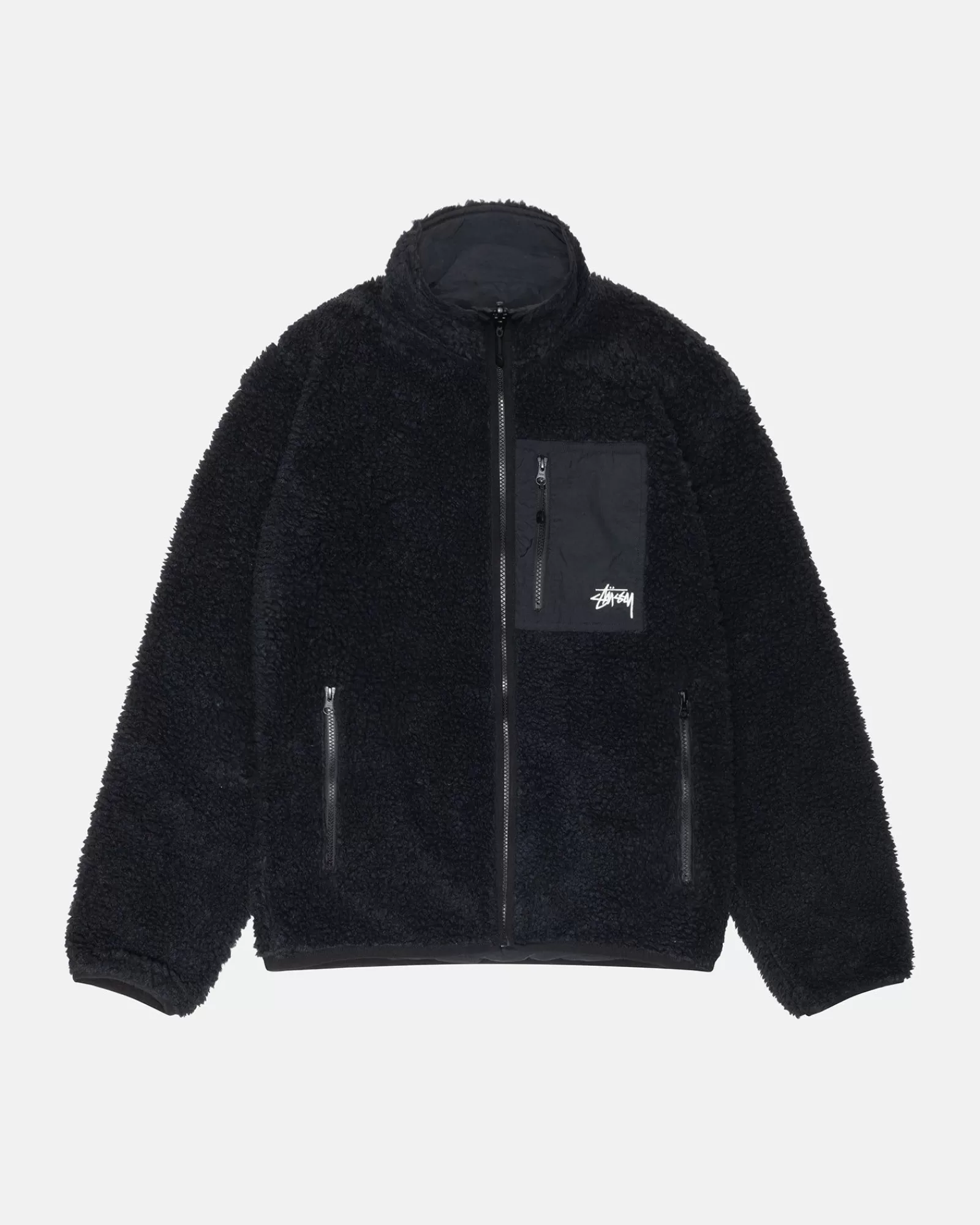 Stüssy Sherpa Reversible Jacket Hot