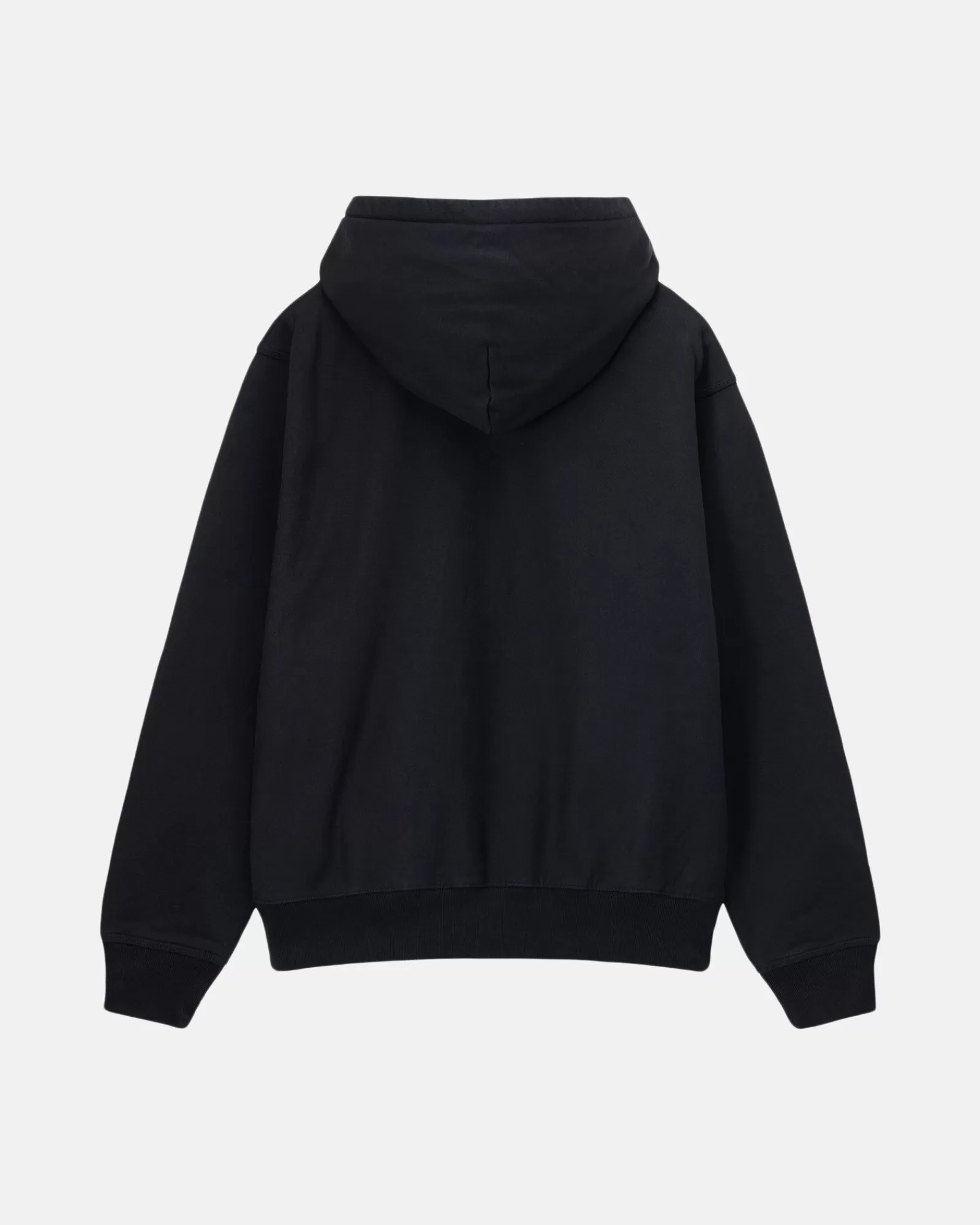 Stüssy Stock Logo Zip Hoodie Cheap