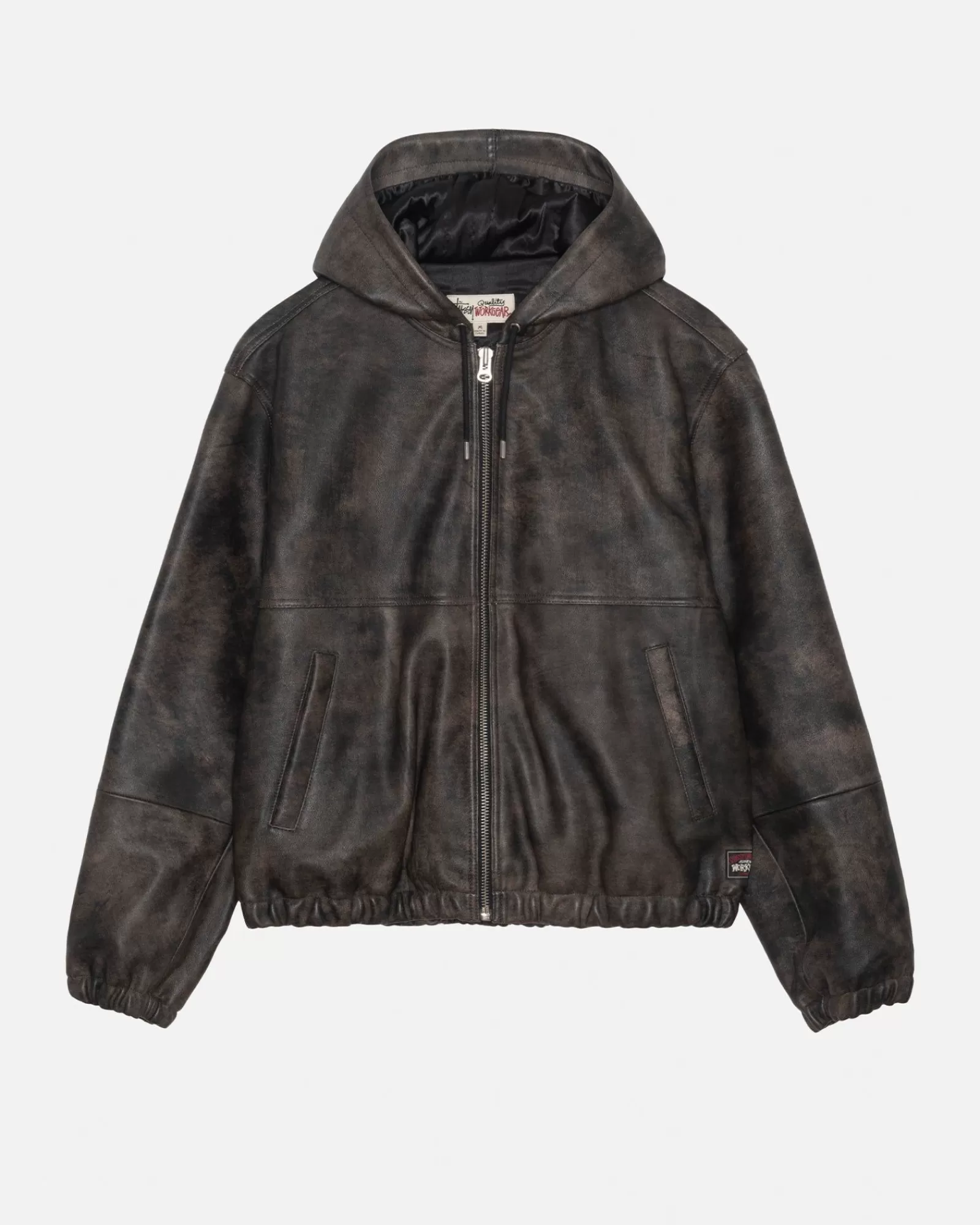 Stüssy Work Jacket Stonewash Leather Online